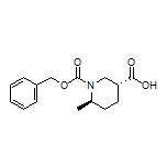 (3R,6R)-1-Cbz-6-methylpiperidine-3-carboxylic Acid