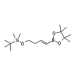 (E)-[4-[(tert-Butyldimethylsilyl)oxy]-1-buten-1-yl]boronic Acid Pinacol Ester