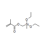 [Diethoxy(methyl)silyl]methyl Methacrylate