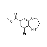 Methyl 6-Bromo-2,3,4,5-tetrahydrobenzo[b][1,4]oxazepine-8-carboxylate