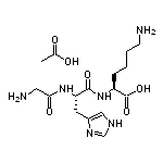 Gly-His-Lys Acetate Salt