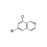 6-Bromo-8-chloroisoquinoline