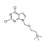 2,4-Dichloro-7-[[2-(trimethylsilyl)ethoxy]methyl]-7H-pyrrolo[2,3-d]pyrimidine