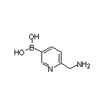 6-(Aminomethyl)pyridine-3-boronic Acid