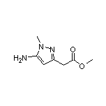 Methyl 5-Amino-1-methyl-1H-pyrazole-3-acetate