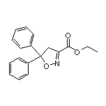 Ethyl 5,5-Diphenyl-4,5-dihydroisoxazole-3-carboxylate