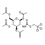 1,3,4,6-Tetra-O-acetyl-2-deoxy-2-(2,2,2-trichloroethoxycarbonylamino)-beta-D-glucopyranose