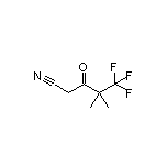 5,5,5-Trifluoro-4,4-dimethyl-3-oxopentanenitrile