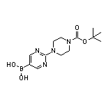 2-(4-Boc-1-piperazinyl)pyrimidine-5-boronic Acid