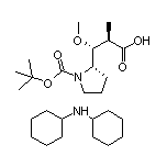 Dicyclohexylamine (2R,3R)-3-[(S)-1-Boc-2-pyrrolidinyl]-3-methoxy-2-methylpropanoate