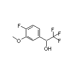 4-Fluoro-3-methoxy-alpha-(trifluoromethyl)benzyl Alcohol