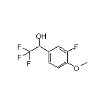 3-Fluoro-4-methoxy-alpha-(trifluoromethyl)benzyl Alcohol