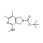 2-Boc-N,6,7-trimethyl-2,3-dihydro-1H-pyrrolo[3,4-c]pyridin-4-amine