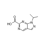 1-Isopropyl-1H-pyrazolo[3,4-d]pyrimidine-6-carboxylic Acid