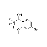 4-Bromo-2-methoxy-alpha-(trifluoromethyl)benzyl Alcohol