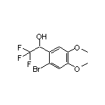 2-Bromo-4,5-dimethoxy-alpha-(trifluoromethyl)benzyl Alcohol