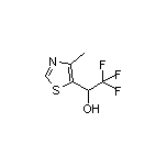 alpha-(Trifluoromethyl)-4-methylthiazole-5-methanol