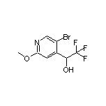 5-Bromo-2-methoxy-alpha-(trifluoromethyl)pyridine-4-methanol