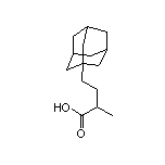 4-(1-Adamantanyl)-2-methylbutanoic Acid