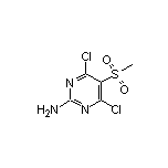 2-Amino-4,6-dichloro-5-(methylsulfonyl)pyrimidine