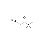 3-(1-Methylcyclopropyl)-3-oxopropanenitrile