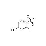 4-Bromo-2-fluoro-1-(methylsulfonyl)benzene