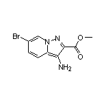 Methyl 3-Amino-6-bromopyrazolo[1,5-a]pyridine-2-carboxylate