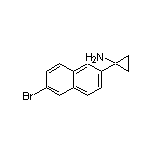 1-(6-Bromo-2-naphthyl)cyclopropanamine