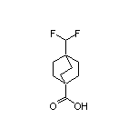 4-(Difluoromethyl)bicyclo[2.2.2]octane-1-carboxylic Acid