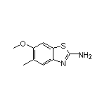 2-Amino-6-methoxy-5-methylbenzothiazole