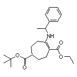 1-tert-Butyl 4-Ethyl 5-[(1-Phenylethyl)amino]-4-cycloheptene-1,4-dicarboxylate