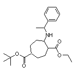 1-tert-Butyl 4-Ethyl 5-[(1-phenylethyl)amino]cycloheptane-1,4-dicarboxylate