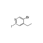 5-Bromo-4-ethyl-2-iodopyridine