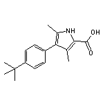 4-[4-(tert-Butyl)phenyl]-3,5-dimethyl-1H-pyrrole-2-carboxylic Acid