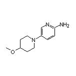 2-Amino-5-(4-methoxy-1-piperidyl)pyridine