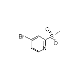 4-Bromo-2-(methylsulfonyl)pyridine