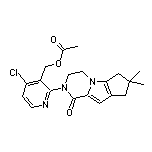 [4-Chloro-2-[7,7-dimethyl-1-oxo-3,4,7,8-tetrahydro-1H-cyclopenta[4,5]pyrrolo[1,2-a]pyrazin-2(6H)-yl]-3-pyridyl]methyl Acetate