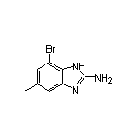 2-Amino-7-bromo-5-methyl-1H-benzo[d]imidazole