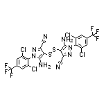 4,4’-Disulfanediylbis[5-amino-1-[2,6-dichloro-4-(trifluoromethyl)phenyl]-1H-pyrazole-3-carbonitrile]