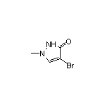 4-Bromo-1-methyl-1H-pyrazol-3(2H)-one