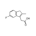 2-(5-Fluoro-2-methyl-3-indenyl)acetic Acid