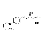 (S)-4-[4-[(3-Amino-2-hydroxypropyl)amino]phenyl]morpholin-3-one Hydrochloride