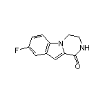 8-Fluoro-3,4-dihydropyrazino[1,2-a]indol-1(2H)-one