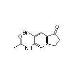 5-Acetylamino-6-bromo-1-indanone