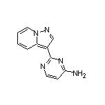 4-Amino-2-(pyrazolo[1,5-a]pyridin-3-yl)pyrimidine