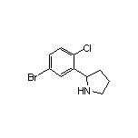 2-(5-Bromo-2-chlorophenyl)pyrrolidine