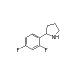 2-(2,4-Difluorophenyl)pyrrolidine