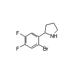 2-(2-Bromo-4,5-difluorophenyl)pyrrolidine