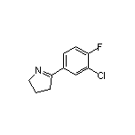 5-(3-Chloro-4-fluorophenyl)-3,4-dihydro-2H-pyrrole