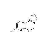 5-(4-Chloro-2-methoxyphenyl)-3,4-dihydro-2H-pyrrole